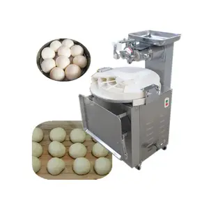 30 pcs/min machine à boules de pâte à pain faisant la pâte commerciale machine à arrondir diviseur de pâte à pizza machine de découpe vente d'arrondis