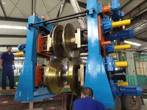 Máquina de laminação de tubos de aço de alta frequência ERW114mm para fábrica