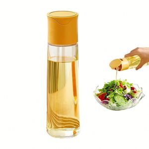 ขวดแก้วใส่น้ำมันมะกอกสำหรับทำอาหาร ขนาด 17 ออนซ์ 500 มล. พร้อมฝาเปิด-ปิดอัตโนมัติ ป้องกันการรั่วซึม - Product Image 1