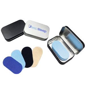 HLK Bandelettes buccales en soie de bambou avec logo personnalisé, anti-ronflement, pour le sommeil - Product Image 1