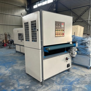 High Quality <b>Flat</b> Polishing and Drawing Machine Aluminum Iron Metal <b>Sheet</b> Derusting Polishing Finishing Buffing Machine - Product Image 4