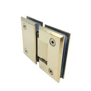 Современный Дизайн сверхмощный нержавеющая сталь доводчик регулируемый экран поворотный стеклянный дверной душевой петли для ванной комнаты - Product Image 3