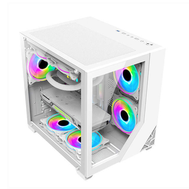 Good Price Computer Case LC-170 M-ATX Gaming PC Case Desktop Gaming PC Case