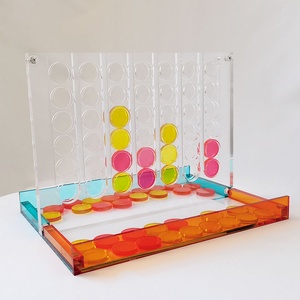 Đồ Chơi Nhà Bếp Vui Nhộn Bán Sỉ Tùy Chỉnh Bảng Điện Tử Tô Màu Nghệ Thuật 4 Trò Chơi Kết Nối Khổng Lồ Bằng Acrylic Lớn - Product Image 4