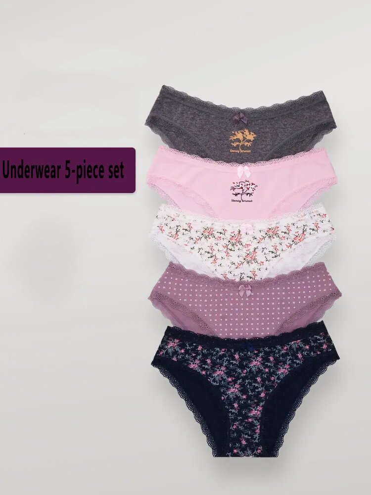 Set da 5 pezzi serie rosa