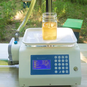 Remplisseur de liquide automatique à hauteur réglable 360mm de qualité alimentaire 1000-180000CP Viscosité pour shampooing à l'huile de ketchup au miel Liquides visqueux - Product Image 6