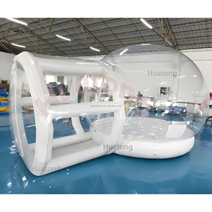 Castello Gonfiabile in PVC per Eventi Commerciali, <span class=keywords><strong>Casa</strong></span> Gonfiabile a Bolle con Palloncini, Case a Bolle Bianche per Bambini - Product Image 2