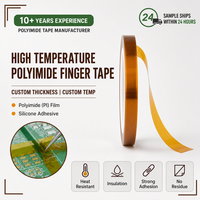 Ruban antistatique ESD en polyimide 33m, résistant aux hautes températures 260°C, adhésif silicone, masquage de soudure PCB, personnalisé OEM