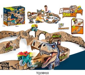 Caliente 1:5 escala DIY carril pista <span class=keywords><strong>tren</strong></span> rompecabezas plástico educativo modelo <span class=keywords><strong>tren</strong></span> coche para niños ensamblado <span class=keywords><strong>tren</strong></span> rompecabezas juguete - Product Image 2
