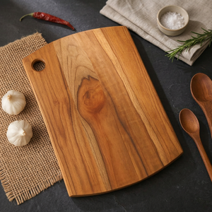 Tabla de Cortar de Madera para Verduras y Frutas, Antibacteriana, Duradera, Libre de BPA, Antideslizante, Tabla de Picar para Cocina - Product Image 5