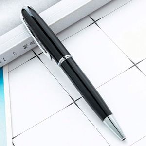 Stylo publicitaire créatif en métal noir 1,0 mm avec logo personnalisé, cadeau promotionnel pour hôtel et entreprise - Product Image 4