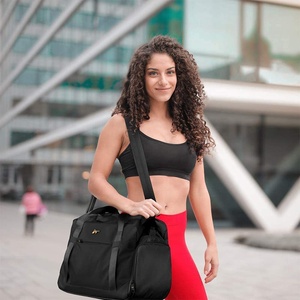 Folding Travel Duffel <strong>Bag</strong> Ladies Shoes Travel <strong>Bags</strong> With Shoe Compartment Tote <strong>Sports</strong> <strong>Bag</strong> for <strong>Women</strong> Customized logo - Product Image 4