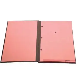 office stationery PVC Hardcover with paper inner sheet Signature Book for Business meeting