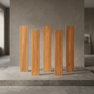 Baldosas de Porcelana con Aspecto de Madera Mate Royal Green de 200x1200 mm, Acabado de Madera Natural, Exportación de la India - Product Image 5