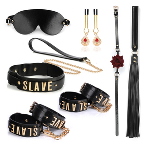Ensemble de bondage 7 pièces avec valise, jouets sexuels pour adultes, accessoires exotiques pour couples, boutique sexy MUQU - Product Image 3