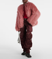 YR197 accepter personnalisé faire usine vente directe femmes mode manteau de fourrure mongole