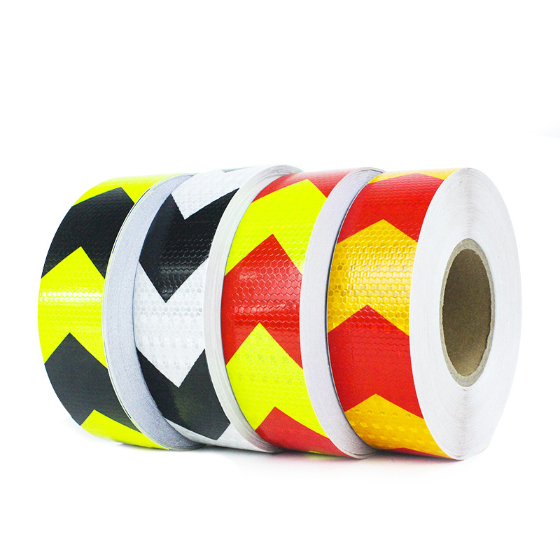Светоотражающая лента со стрелками, клейкая лента для грузовика, для маркировочной ленты автомобиля