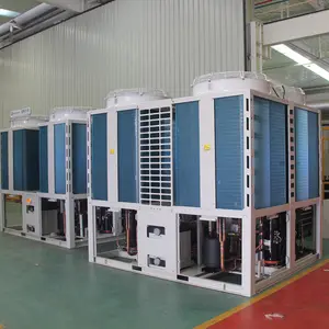 Sistema Hvac Industrial-25 grados Celsius Baja temperatura Scroll Enfriador Modular Aire refrigerado por aire acondicionado