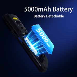 New 5.5 inch hot-trao đổi <span class=keywords><strong>Android</strong></span> 11 IP67 1D 2D Máy Quét Mã Vạch thiết bị đầu cuối <span class=keywords><strong>PDA</strong></span> gồ ghề 4 gam Wifi GPS 2 Wát Hifi NFC hậu cần dữ liệu thu - Product Image 6