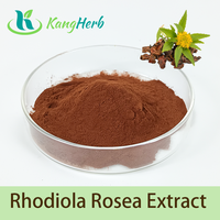 Poudre d'extrait de Rhodiola Rosea personnalisable, 3% de Rosavines, 2% de Salidrosides, extrait naturel de plante