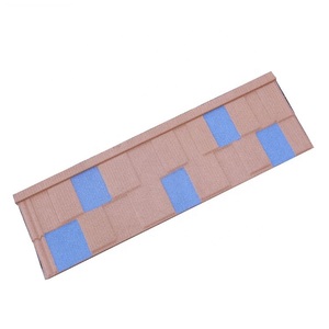 Tuile de <span class=keywords><strong>toiture</strong></span> en métal revêtue de pierre moderne pour immeubles d'appartements - Durable et imperméable - Product Image 6