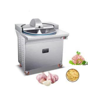Factory Price Automatic Commercial Safety Easy Cleaning Meat Bowl Vegetable Cutter Mixer Cutting Machine
