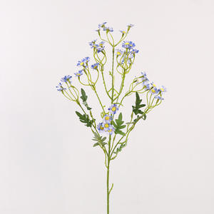 Bouquet de marguerites artificielles à longue tige de style prairie fraîche, aspect naturel, 29,92 pouces, pour la <span class=keywords><strong>d</strong></span>écoration de vase à la maison et au bureau, bricolage - Product Image 3