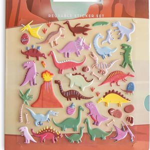 Nuevo Diseño 2026: Set de Libros de Pegatinas Reutilizables con Dibujos Animados, Resistentes al Agua y a los Rayos UV, Más de 100 Pegatinas Hinchables Removibles al por Mayor para Manualidades y Actividades - Product Image 1