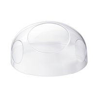 Dôme sphérique personnalisé en polycarbonate transparent pour l'extérieur, couverture de lampe LED en polycarbonate, résistant aux UV, service de pliage