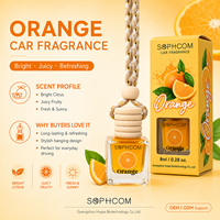 Autoparfum 8ml glazen flesje houten dop hangend essentiële olie autoluchtverfrisser achteruitkijkspiegel geur natuurlijke langdurige geur