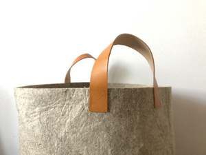 Handmade Cute Classic Kids Felt <b>Foldable</b> Toys Container <b>Laundry</b> Storage <b>Basket</b> - Product Image 5