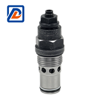 Valve de trop-plein unidirectionnelle LONGDA en fonte, valve de décharge, valve de régulation de débit, spécifications standard pour chargeuse sur pneus, garantie 1 an