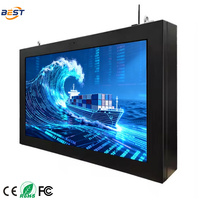 Panel de Señalización Digital para Exteriores Ultra Brillante de 2000 Nits, IP65 Impermeable, con CMS en la Nube, Pantalla Táctil y Animación para Centros Comerciales y Comercios Minoristas