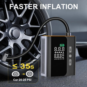 เครื่องเติมลมยาง2025แบบพกพาปั๊มลมอัตโนมัติ12V พร้อมมาตรวัดความดันปั๊มสุญญากาศสำหรับรถยนต์ - Product Image 6