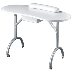 Directo de Fábrica: Mesa Profesional, Portátil, Plegable y Móvil para <span class=keywords><strong>Manicura</strong></span>, Arte de Uñas y Salón de Belleza - Product Image 3