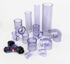 Bán Hot 2025 Thế Giới phổ biến trong suốt ASTM/DIN uPVC phụ kiện đường ống chất lượng cao vanstone mặt bích OEM/ODM tùy chọn hóa chất - Product Image 5