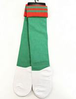 Chaussettes de football classiques en coton éponge à rayures pour jeunes, respirantes et antibactériennes, pour hommes, idéales pour le sport et la gym - Vente en gros sur mesure