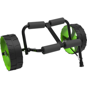 SEAFLOカヤックカートトロリーカートンボックスステンレス鋼取り外し可能ホイール付き58.7*26*8.5ブラックその他 - Product Image 2