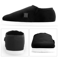 Chaussure de thérapie par la lumière rouge infrarouge, lumière rouge et infrarouge bleue, appareil portable rechargeable, pantoufle de thérapie LED pour les pieds pour soulager la douleur