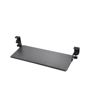 2024 New Design Adjustable Pull Out Saving Space No Punching Clamp on Sliding Computer <strong>Keyboard</strong> Tray Under Desk - Product Image 1