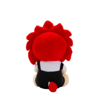 Peluche personnalisée avec logo, tissu doux au toucher, peluche lion de dessin animé écologique