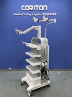 Endoscopie 4K écran chariot Flexible vidéo urologie laparoscopie poste de travail HD système complet de tour avec transformateur d'isolement