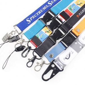Custom Polyester Personalized Bulk Breakaway logo Badge Holder Neck Lanyard - Product Image 3