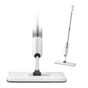 <span class=keywords><strong>Mop</strong></span> Masthome White Easy Cleaning 3 sezioni manico in acciaio inossidabile microfibra Magic Flat Water Spray <span class=keywords><strong>Mop</strong></span> - Product Image 1