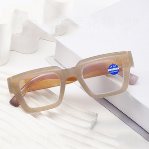 <span class=keywords><strong>Gafas</strong></span> de Lectura Retro de Diseño de Marca para Hombre y Mujer, Montura Cuadrada Grande de Lujo, Lentes <span class=keywords><strong>Presbicia</strong></span> con Dioptrías - Product Image 2