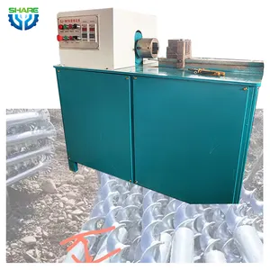 Automatic Pipe Embossing Machine Steel Pipe Twisted Machine Electric Pipe Threading Machine