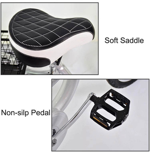 <span class=keywords><strong>Triciclo</strong></span> para Adultos de 20 Pulgadas con 6 Velocidades Variables y 3 Ruedas, con Cestas Delanteras y Traseras, Venta al Por Mayor de Fábrica - Product Image 2