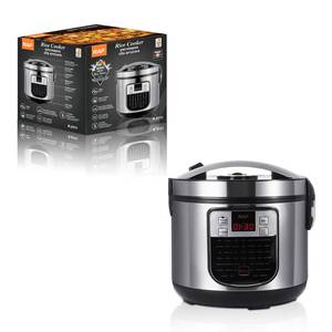 Cuisinière à <span class=keywords><strong>riz</strong></span> électrique RAF Olla Arrocera 5L 900W avec contrôle tactile, multifonction, fonction maintien au chaud pour la cuisine à domicile - Product Image 1