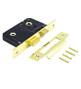 قفل باب بريطاني قياسي مقفل للجسم قفل مقفل 2 3 4 <span class=keywords><strong>5</strong></span> قفل رافعة مقبض باب غرفة نوم للحمام لمجموعة - Product Image 5