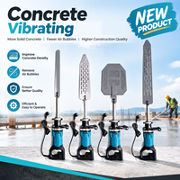 Vibrateur à béton électrique professionnel pour le coulage, le compactage et l'élimination des bulles d'air – Machine vibrante haute fréquence pour ciment